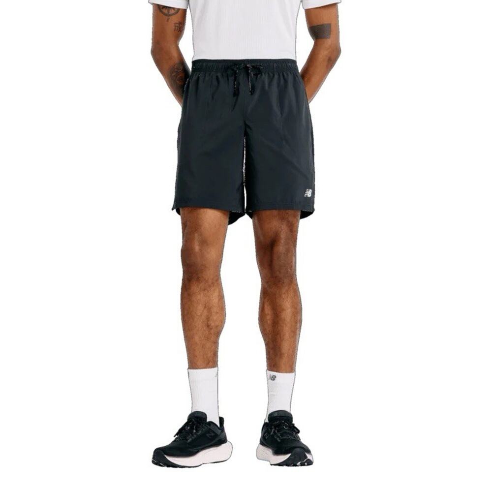 New Balance 2xl Core Run 7 Inch Shorts , Blue,Mesh Interior Lining MS11201